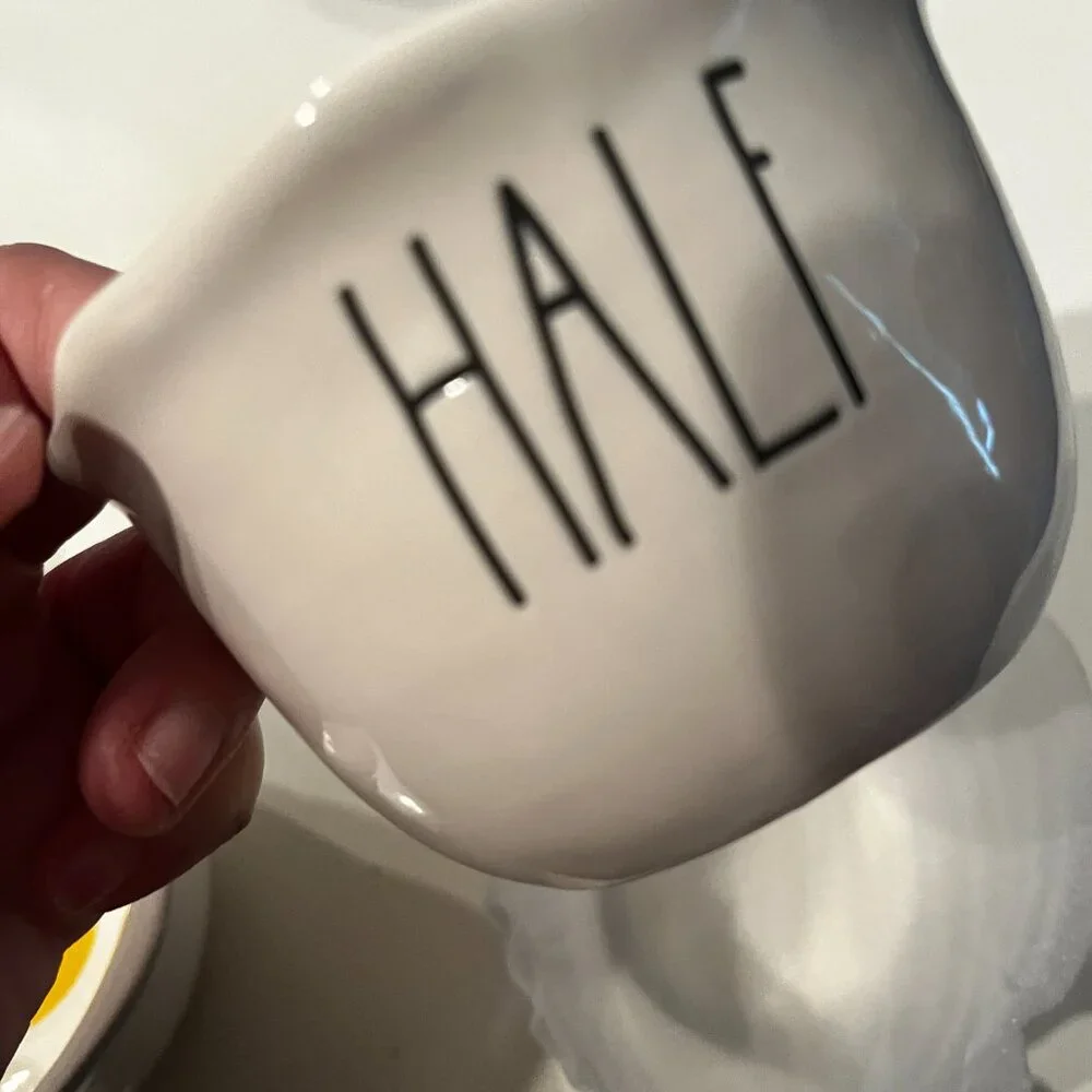 Measuring Cups by Rae Dunn‎ (Ceramic Egg Yolk Themed) (new)